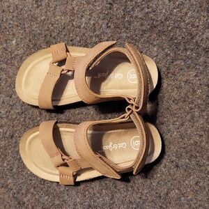 NWOT tan sandals